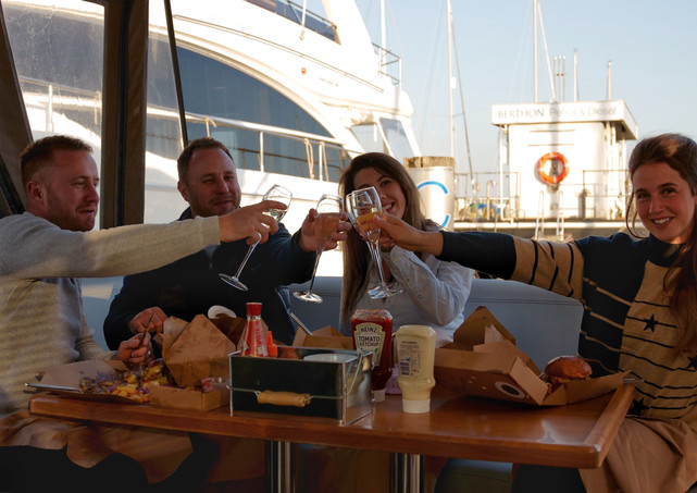Charter yacht filming lifestlye video