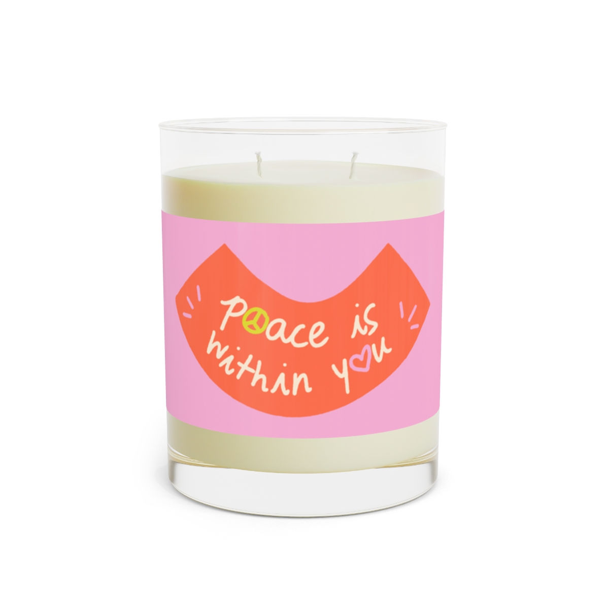 Scented Candle - Peace is Within You