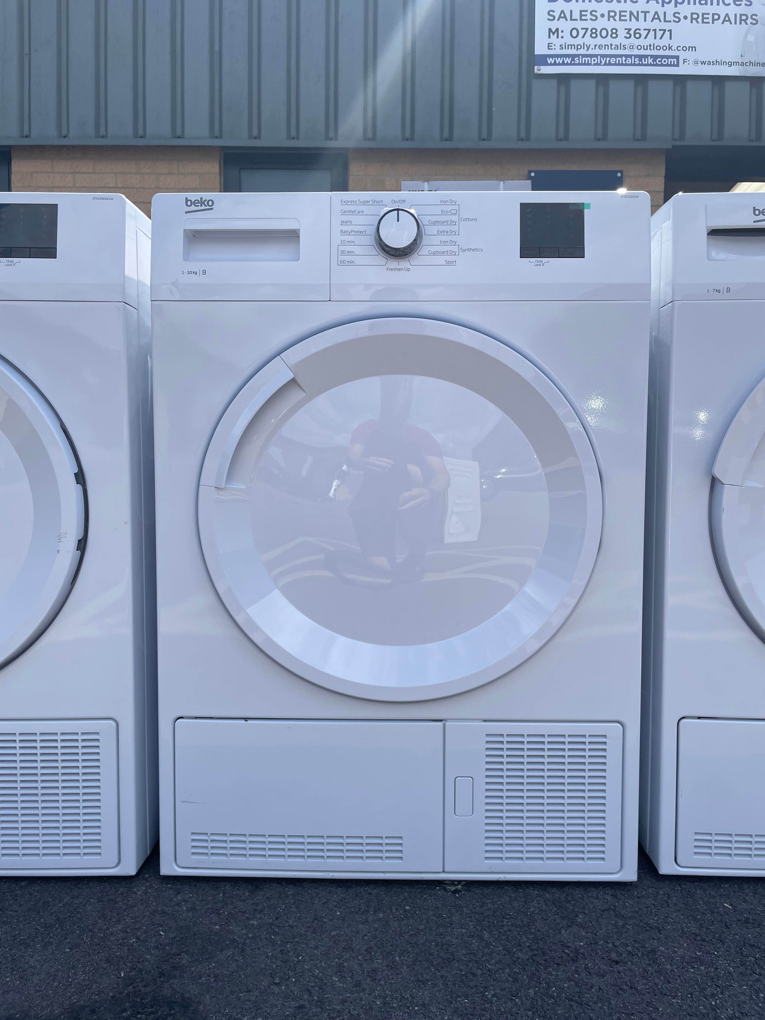 BEKO 10kg CONDENSER TUMBLE DRYER - WHITE