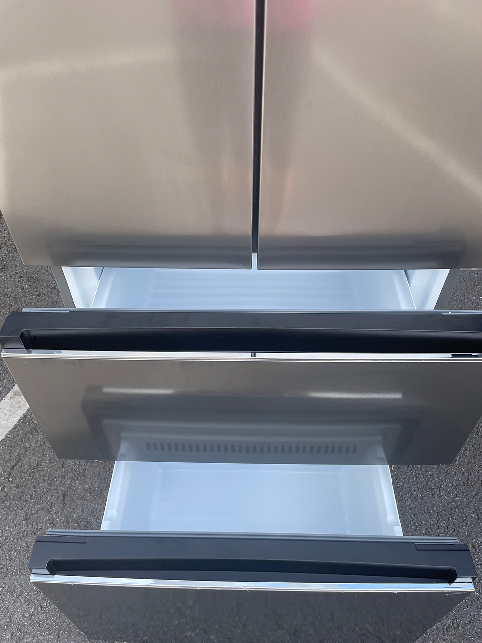 Thumbnail: BEKO GN14790PX FRIDGE  FREEZER - Brushed Steel
