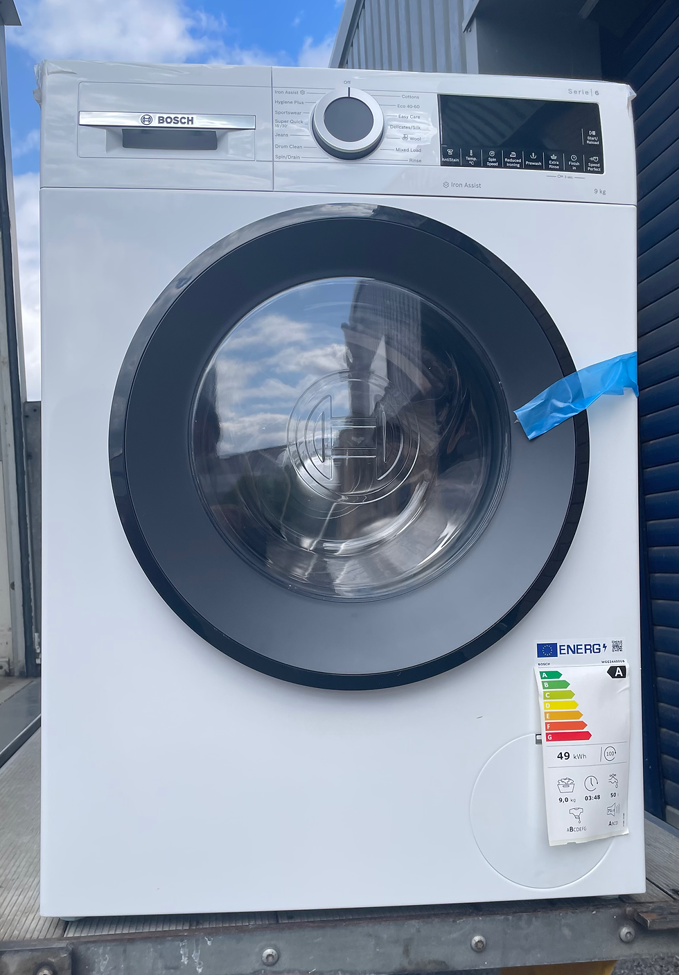 NEW BOSCH Series 6 WGG24400GB 9 kg 1400 Spin Washing Machine - White