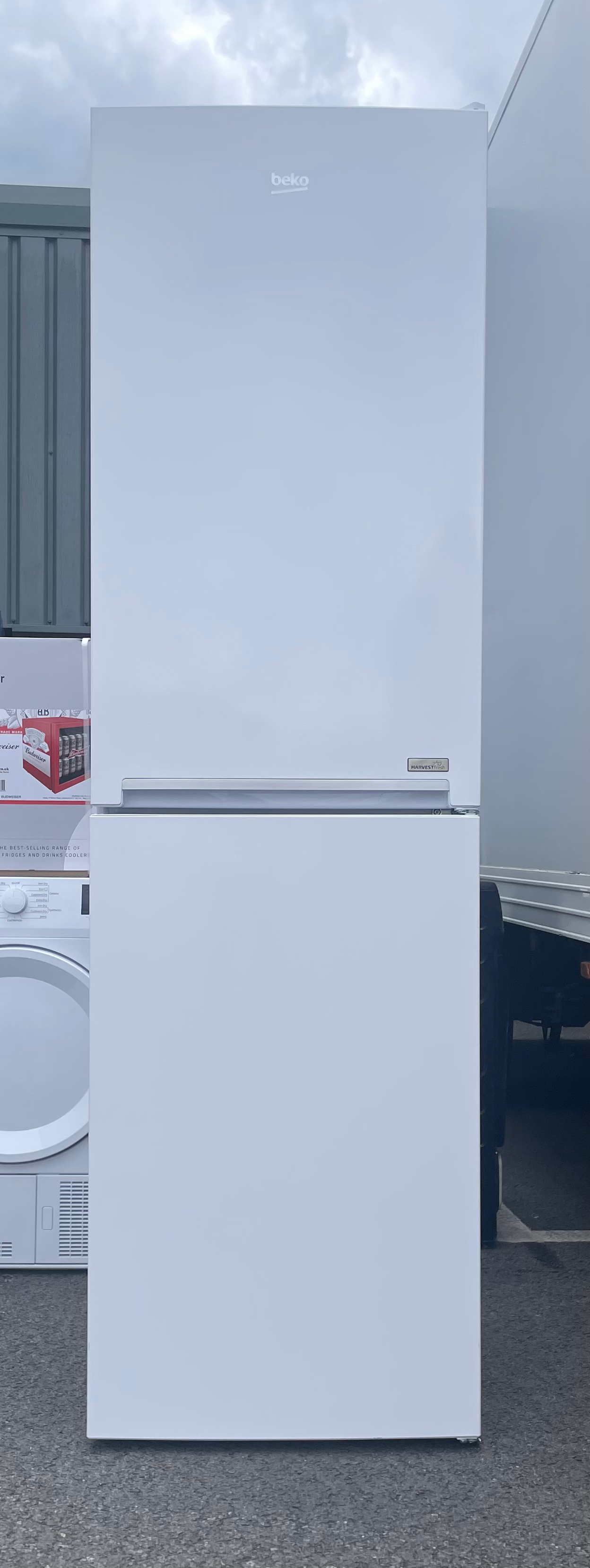 BEKO Pro HarvestFresh CFG4601VW 50/50 Fridge Freezer - White