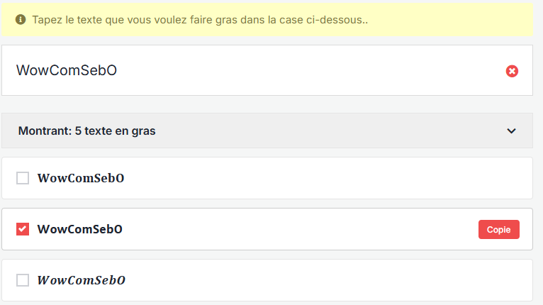 Styliser un texte sur les réseaux sociaux