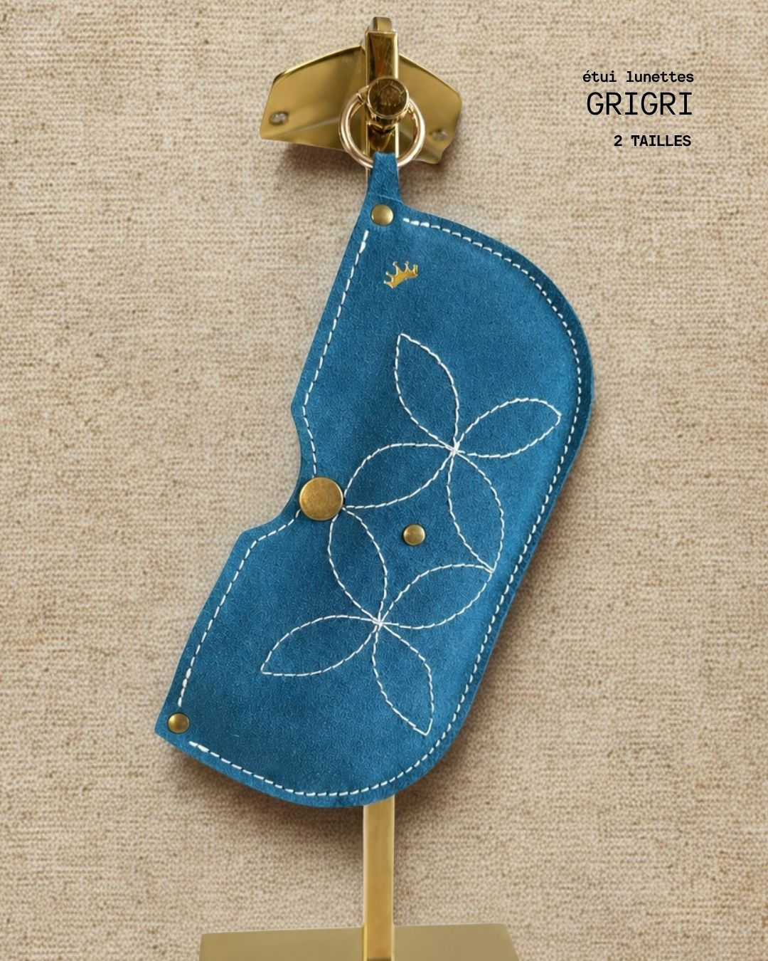 Etui lunettes broderie L ou M