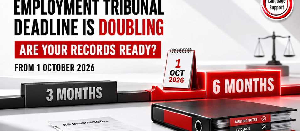 The Employment Tribunal Deadline Is Doubling—Are Your Records Ready?