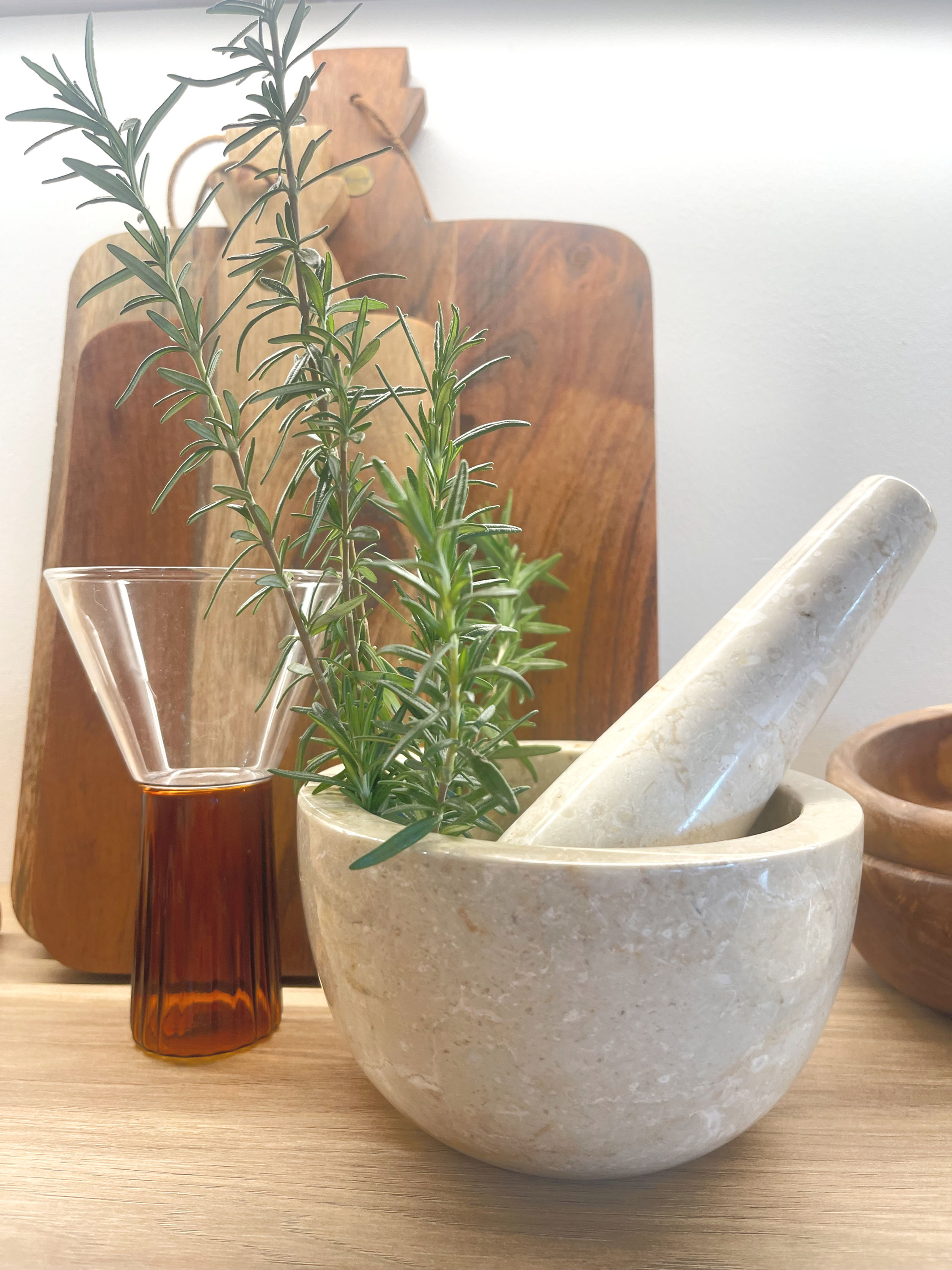 Stone Mortar & Pestle