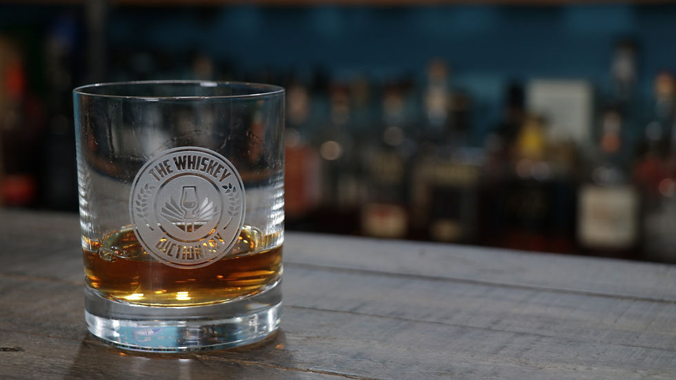 The Whiskey Dictionary Rocks Glass