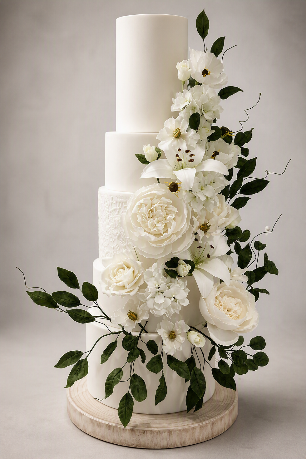 Ivory and Dark green