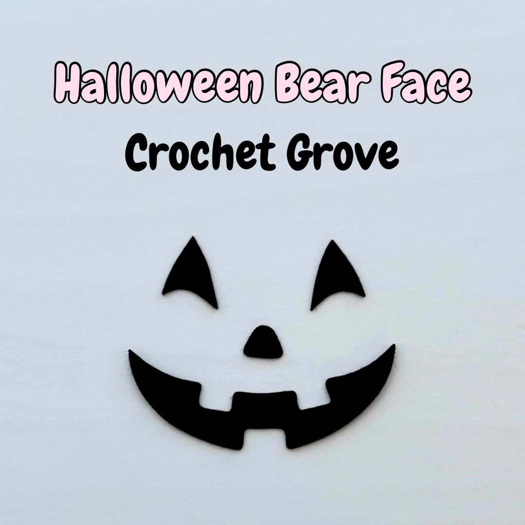 CG - Halloween Bear Pumpkin Face