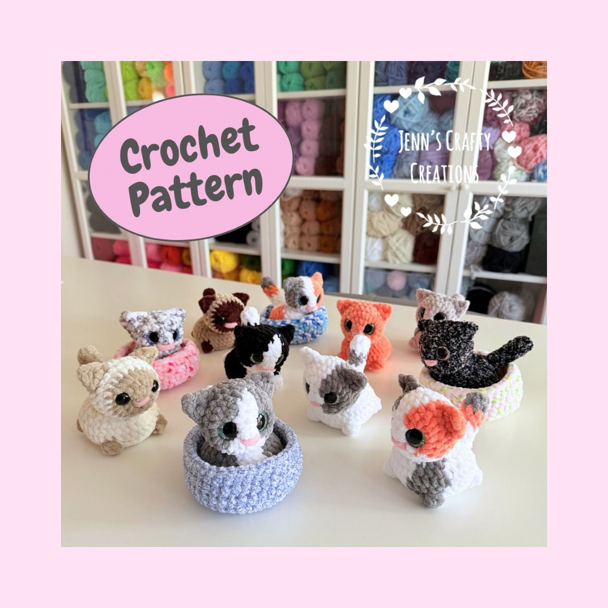 Adopt-A-Cat - CROCHET PATTERN