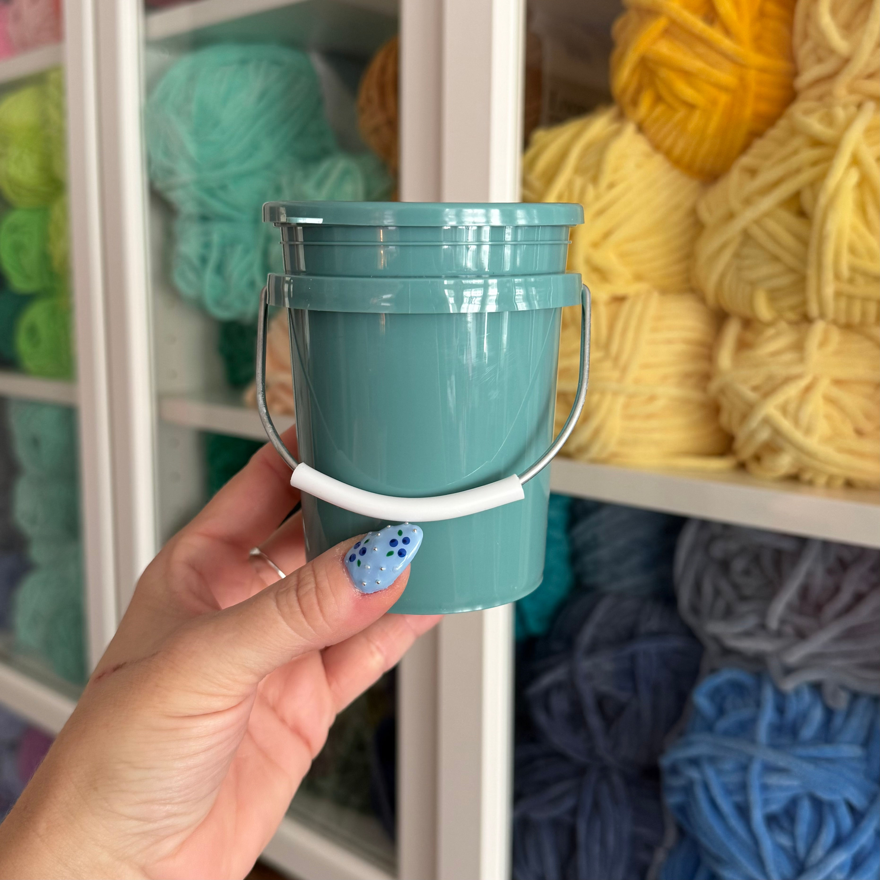 Teal Mystery Safety Eye Buckets