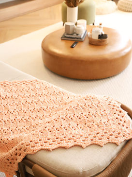 Inlove Peach Blanket