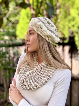 Cowl & Beret Set