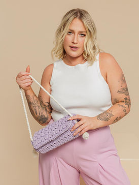 Lilac Purse