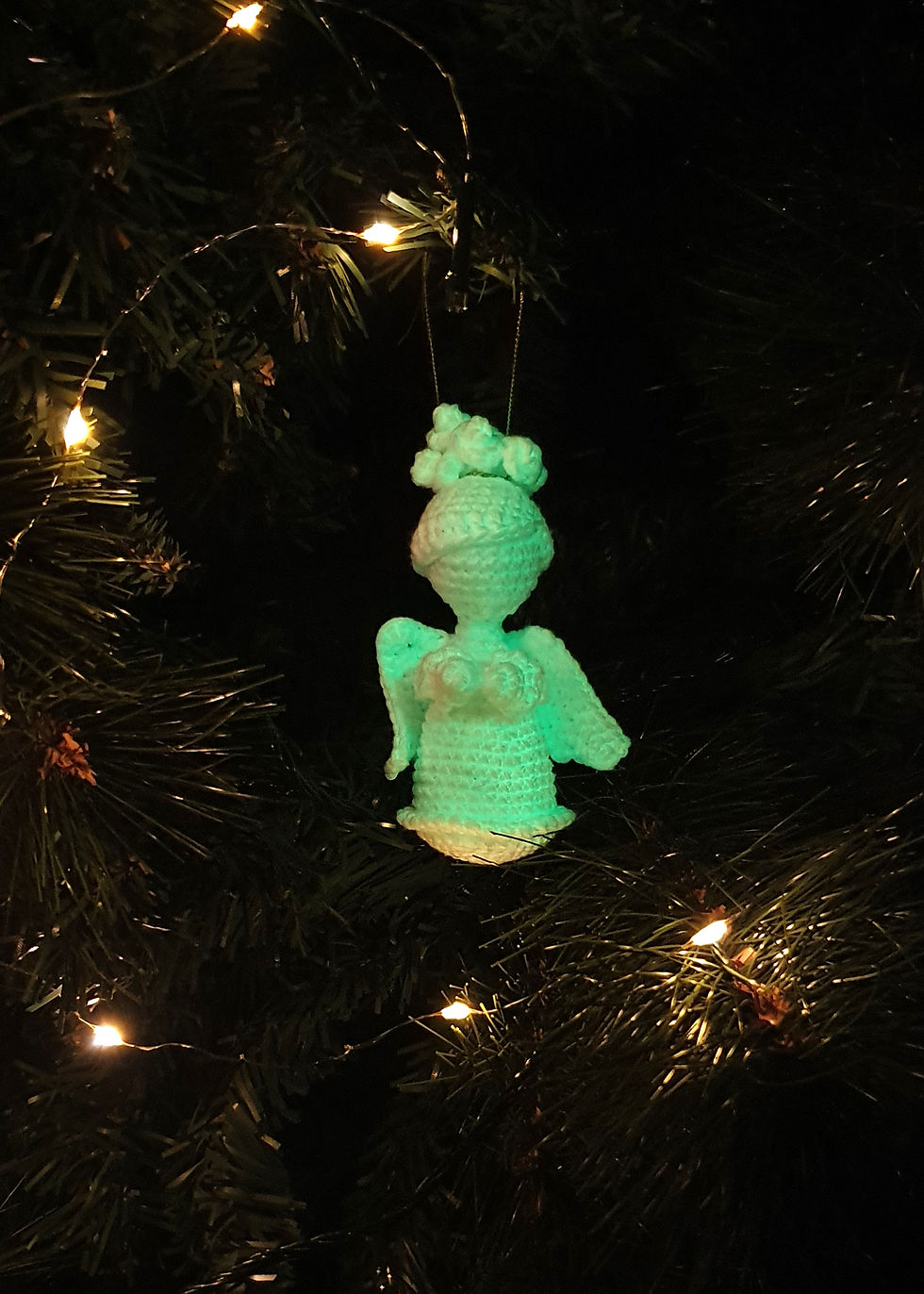 Glow Angel Ornament