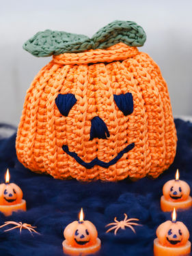 Halloween Pumpkin Basket