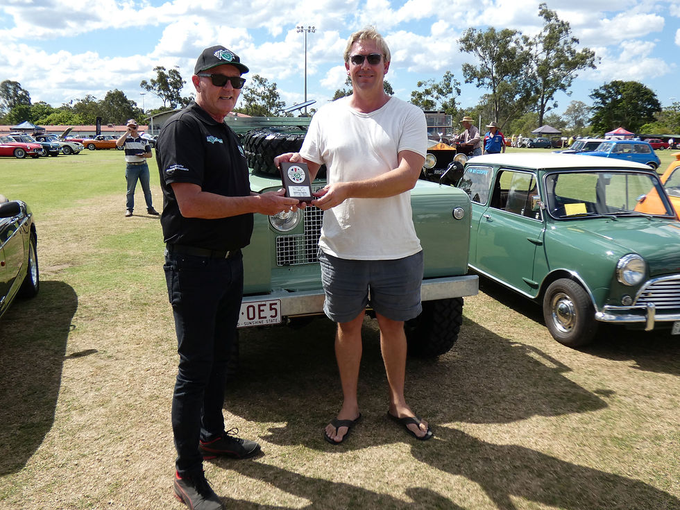 Best Off Road Vehicle Jack Dobson with Phil Ross 1965 LandRover Series 1