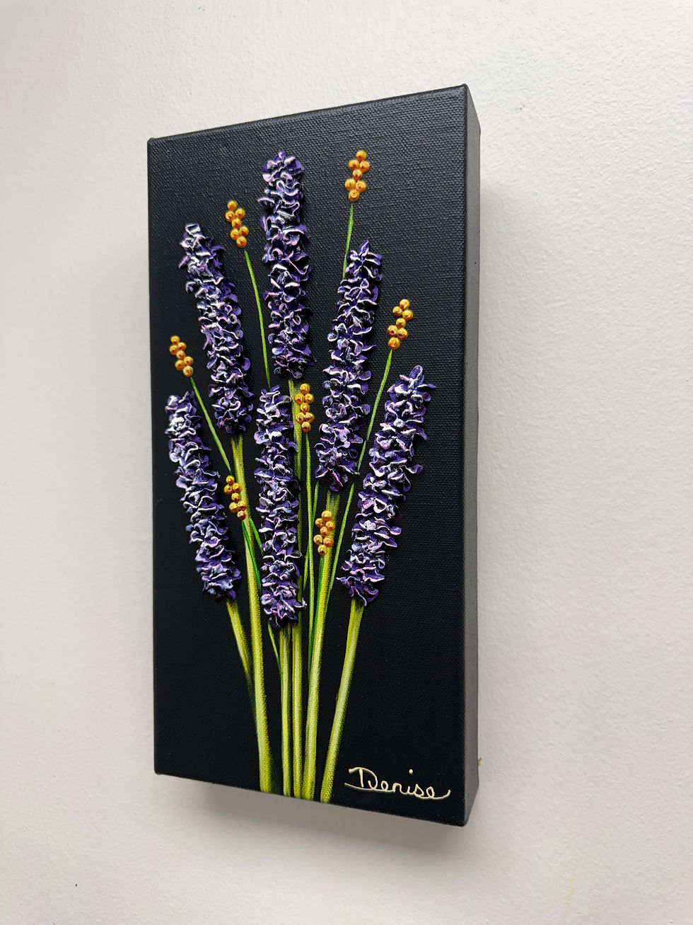 Thumbnail: Petite Blooms - Lavender (6" x 12")