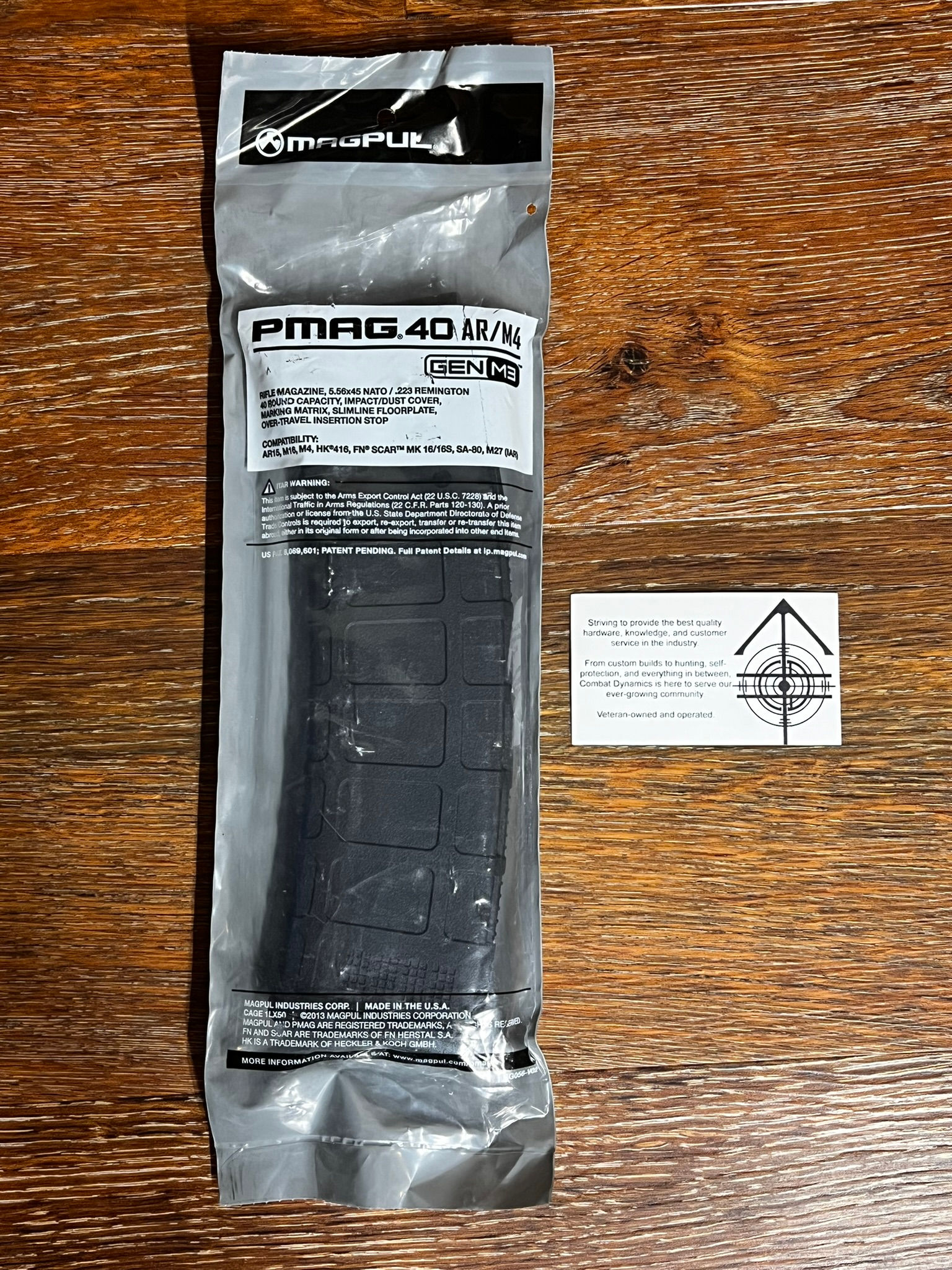 Magpul® PMAG 40 GEN M3 5.56x45 NATO 40-Round Magazine
