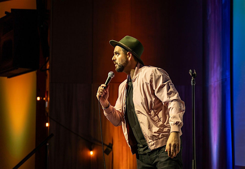 Quejas brings the laughs to Mexitaco in Oshawa.