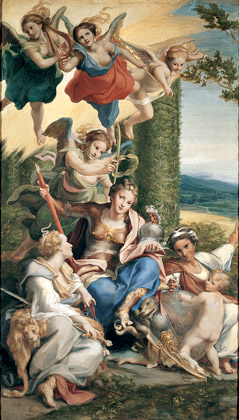 orreggio, Allegoria della Virtù,1528-1530