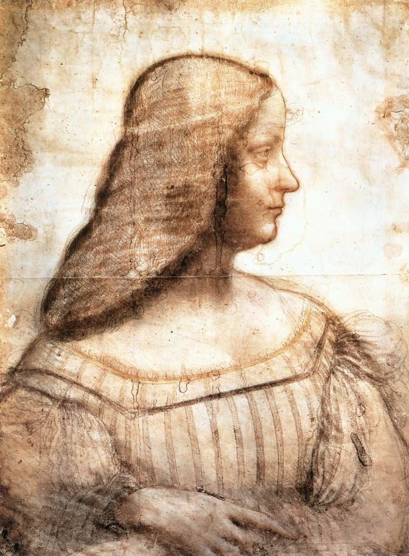 Leonardo da Vinci, Ritratto di Isabella d'Este