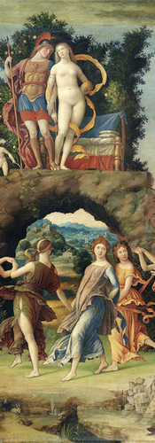 Andrea Mantegna, Parnaso, 1497