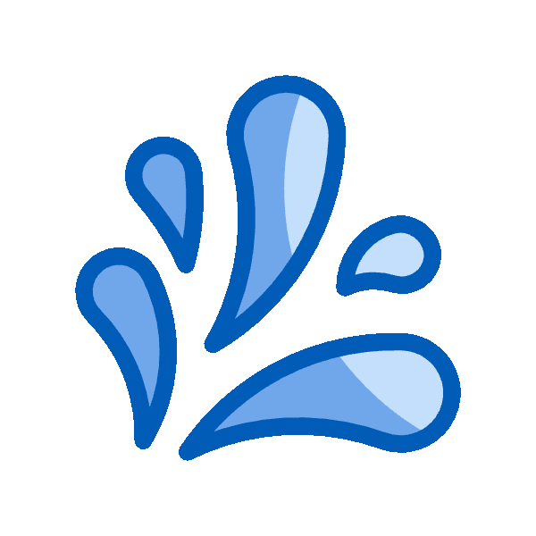 Wassersprutz Gif