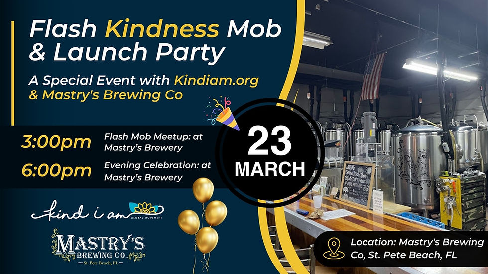 Kindness Flash Mob & Launch Party