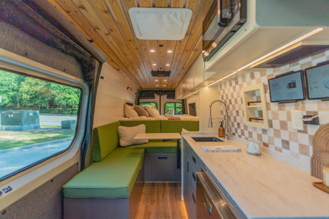 Custom Campervan Interior Overview