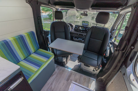 Mercedes Sprinter Campervan Front Cab Seats