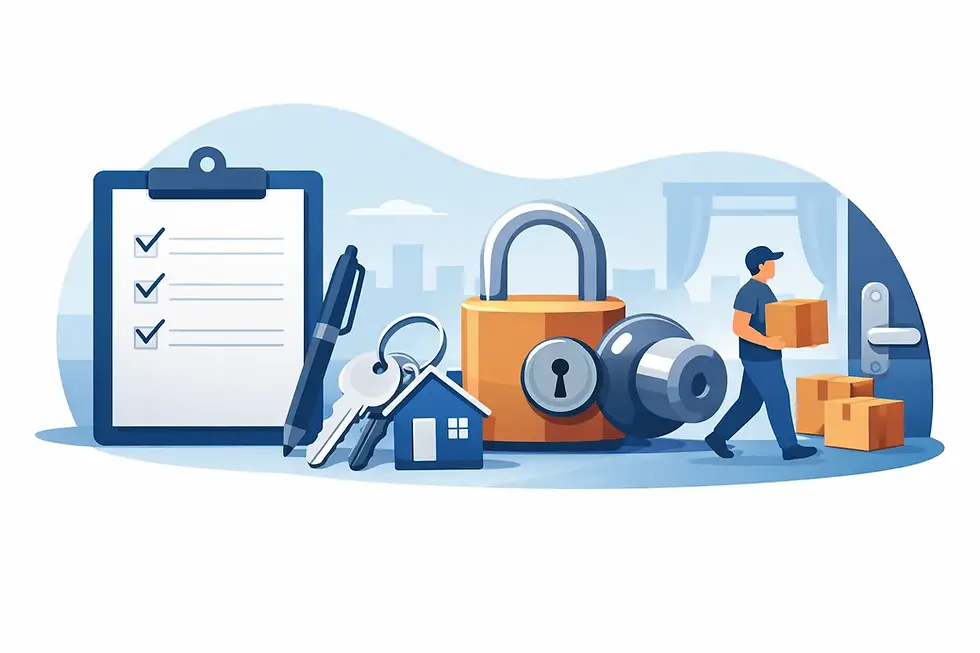 Tenant Move Out Lock Checklist for Landlords