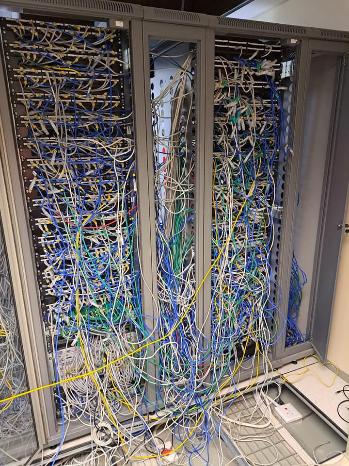 Network Rack Routing Before After Before and after this weekend. Great work Team!!!
