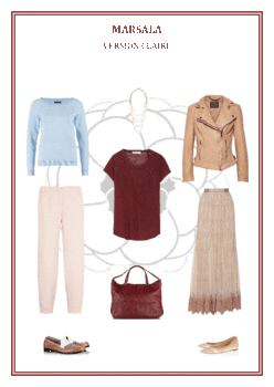 Association de couleurs pour typologie claire