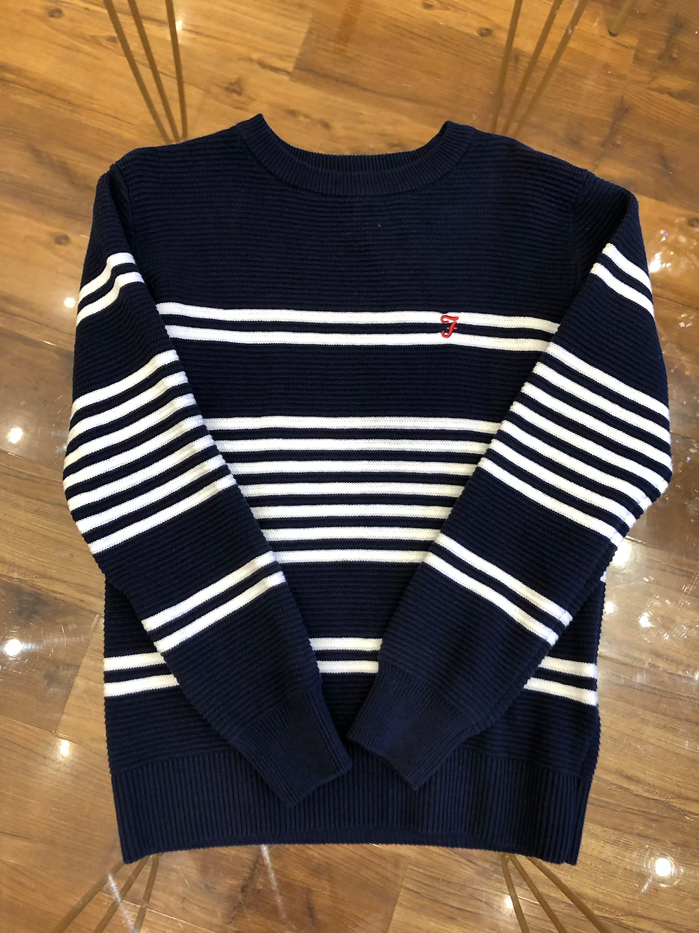 Farah boys Navy Jumpers