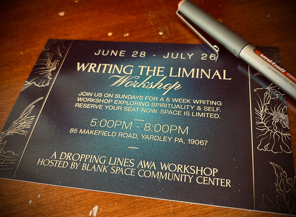 Writing the Liminal