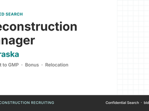 Featured Search: Preconstruction Manager, Nebraska