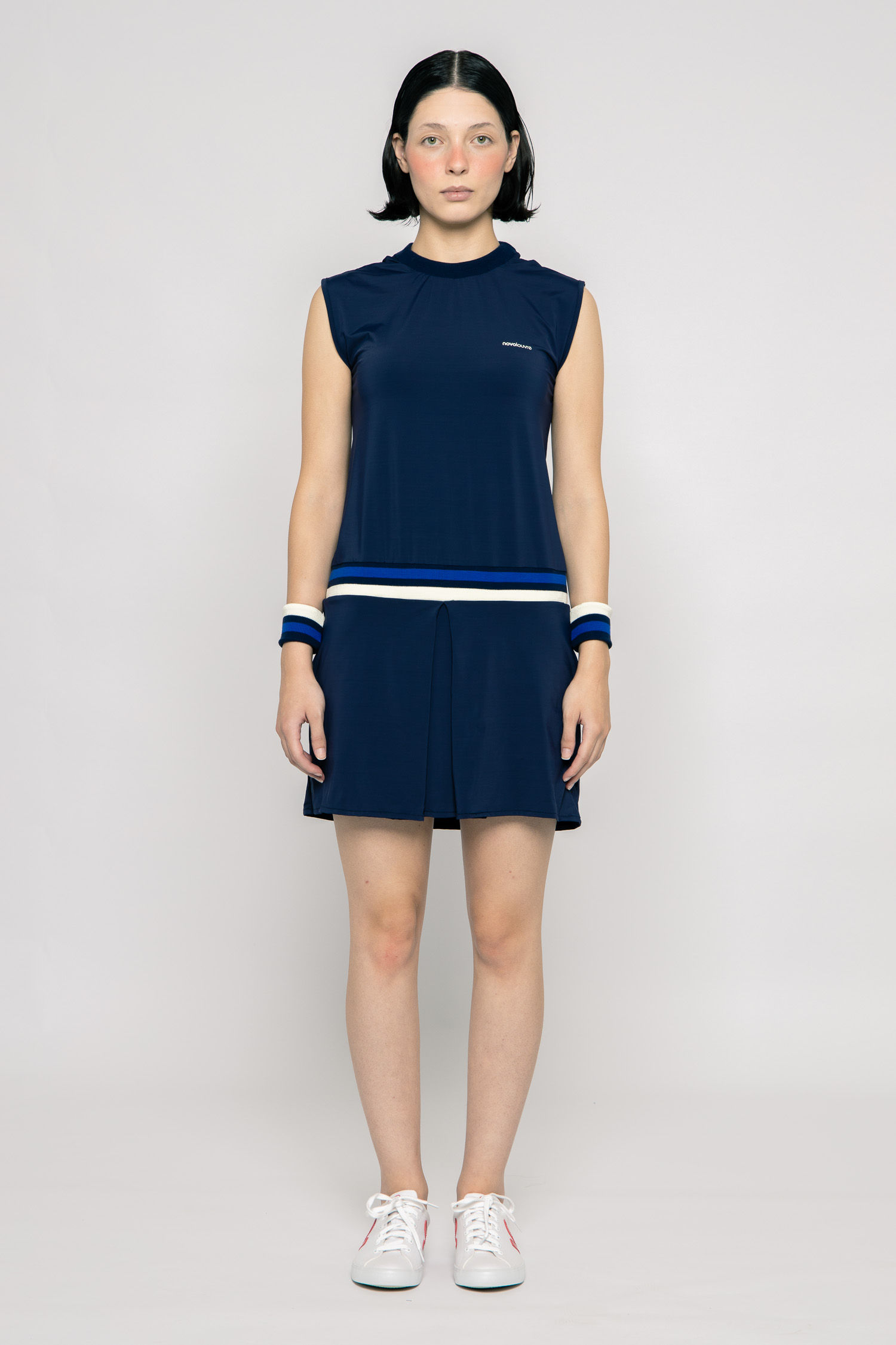 Vestido Ribana Azul Marinho