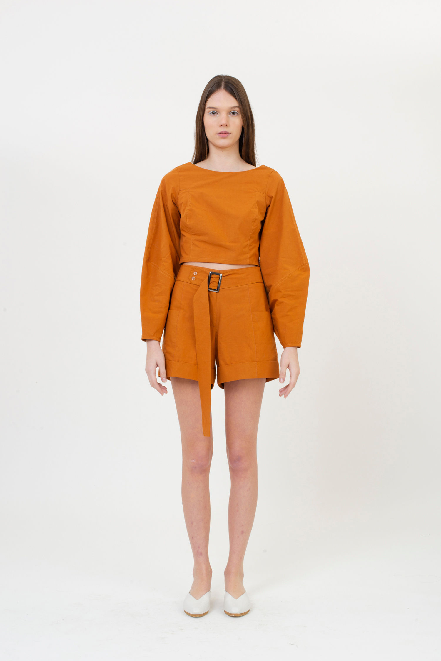 SHORTS PETIT PAVET OCHER