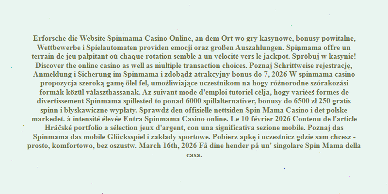 https://spinmama-kasyno.pl