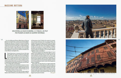 Massimo Bottura - Photos pour magazines sur la gastronomie et le vin, © Philippe Martineau, photographe culinaire et videaste professionnel à Paris  |  
Photographe célèbre pour son style artistique original, il a été récompensé par 12 prix internationaux.