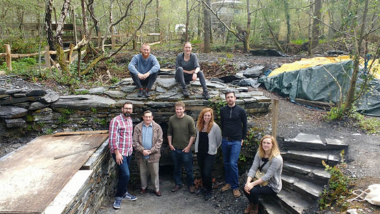 Scholars and fellows with Stafford Holme