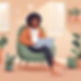 peaceful image of someone in a comfy chair on a laptop.jpg