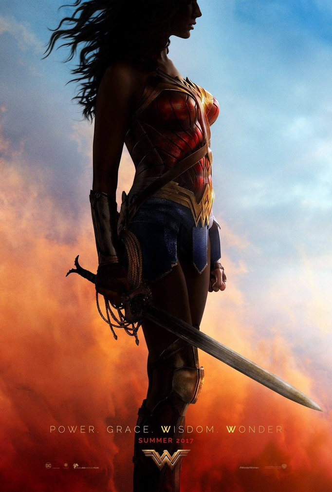 POSTER OFICIAL DE WONDER WOMAN !!