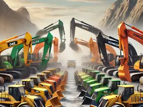 Diferencias entre excavadoras: ¿John Deere, Komatsu, Caterpillar, Doosan o SANY? Equivalencias 