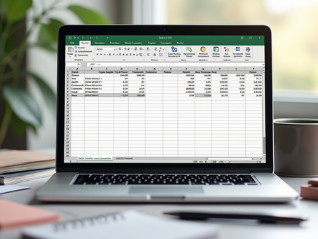 Soluções excel para controles financeiros e de estoque eficientes