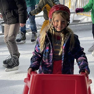 Ice skating in Vancouver
