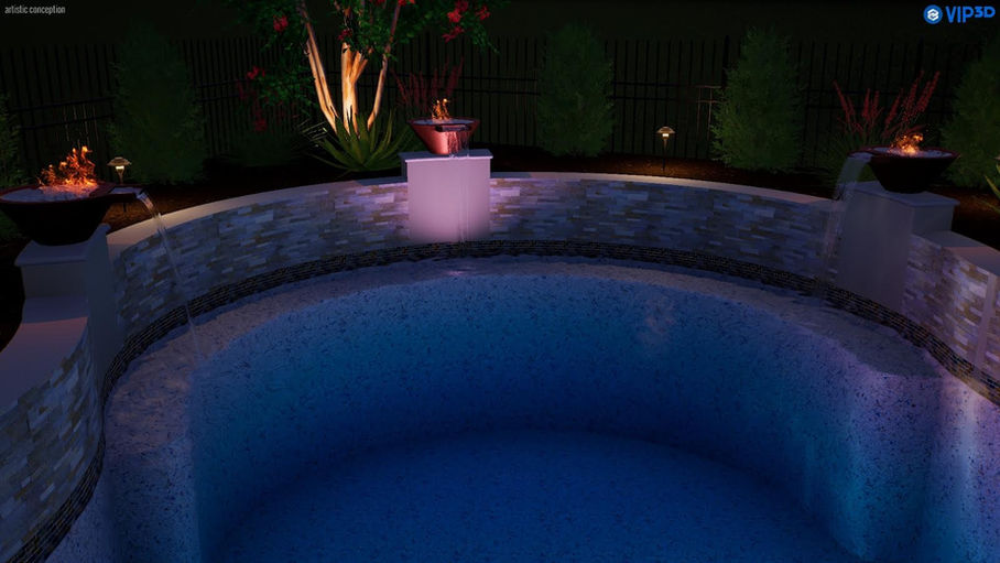 Pool Design Coeur d'Alene Idaho Spokane Washington, Landscape Designer North Idaho, Freelance Pool Designer