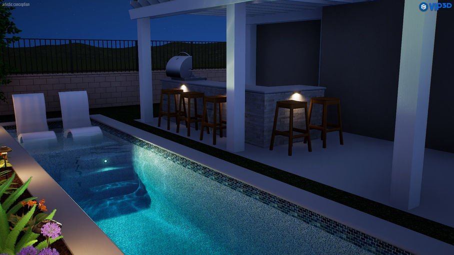 Pool Design Coeur d'Alene Idaho Spokane Washington, Landscape Designer North Idaho, Freelance Pool Designer