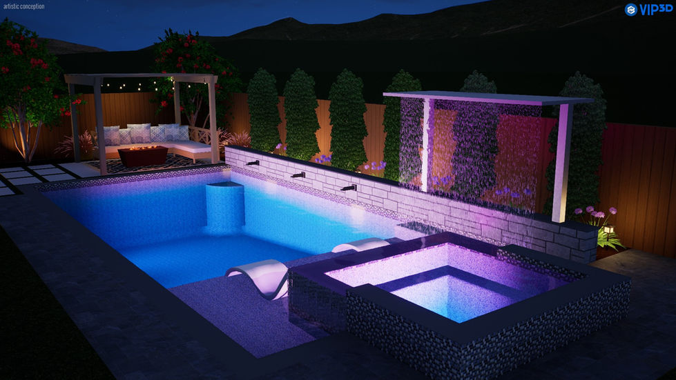 Pool Design Coeur d'Alene Idaho Spokane Washington, Landscape Designer North Idaho, Freelance Pool Designer
